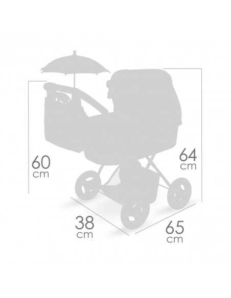 Decuevas Toys Folding My First Pram-Sophie Collection Decuevas Toys