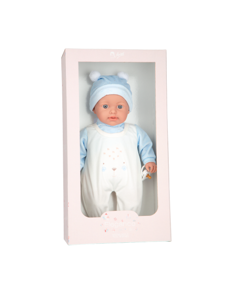 Arias Toys Crying Elegance Roy Baby Doll-Blue/White Arias Toys