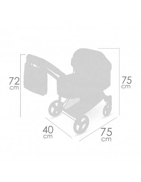 Decuevas Toys Convertible 3x1 Doll Pram-Sophie Collection Decuevas Toys