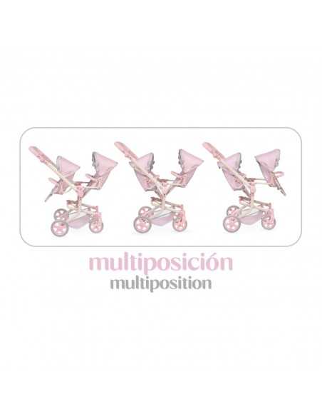 Decuevas Toys Twin Doll Pram-Sophie Collection Decuevas Toys