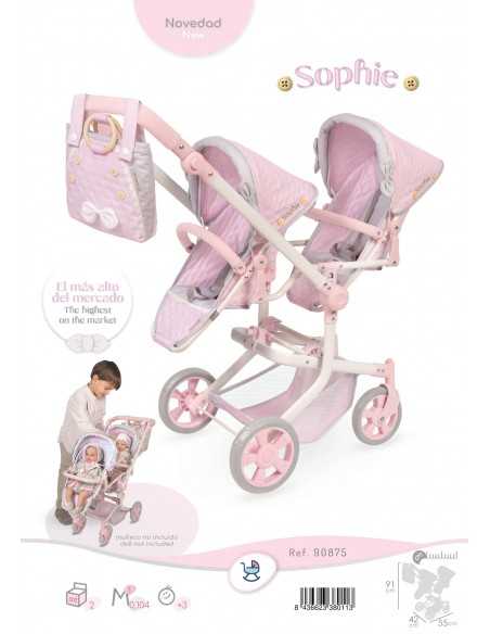 Decuevas Toys Twin Doll Pram-Sophie Collection Decuevas Toys