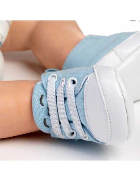 Munecas Guca Spanish Saul Reborn Baby Doll 46cm-Blue Munecas ASI