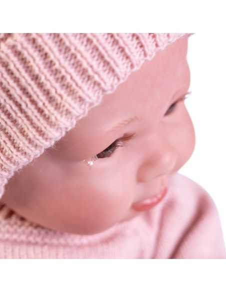 Munecas Antonio Juan Spanish Luca Sweet Reborn Baby Doll-Pink Munecas ASI