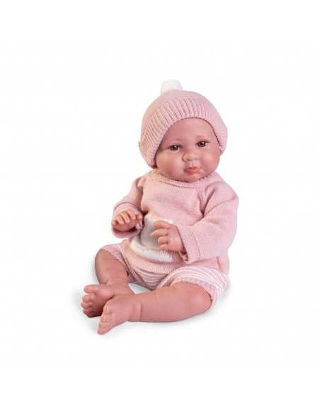 Munecas Antonio Juan Spanish Luca Sweet Reborn Baby Doll-Pink Munecas ASI