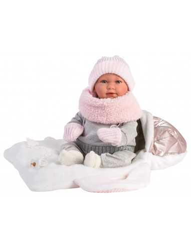Llorens Dolls Lalo Crying Doll 42cm-Pink