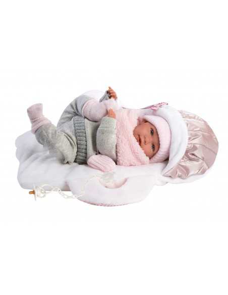 Llorens Dolls Lalo Crying Doll 42cm-Pink Llorens Dolls