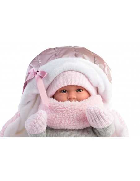 Llorens Dolls Lalo Crying Doll 42cm-Pink Llorens Dolls