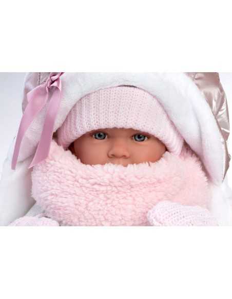 Llorens Dolls Lalo Crying Doll 42cm-Pink Llorens Dolls