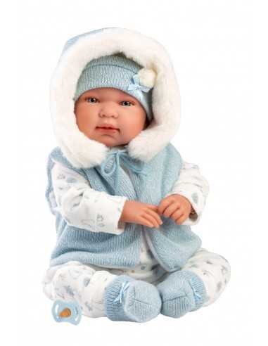 Llorens Dolls Tino Crying Doll 44cm-Blue