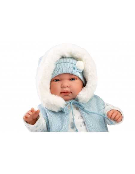Llorens Dolls Tino Crying Doll 44cm-Blue Llorens Dolls