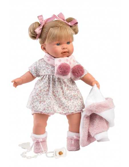 Llorens Dolls Alexandra Crying Doll 42cm-Pink Llorens Dolls