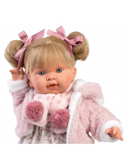 Llorens Dolls Alexandra Crying Doll 42cm-Pink Llorens Dolls