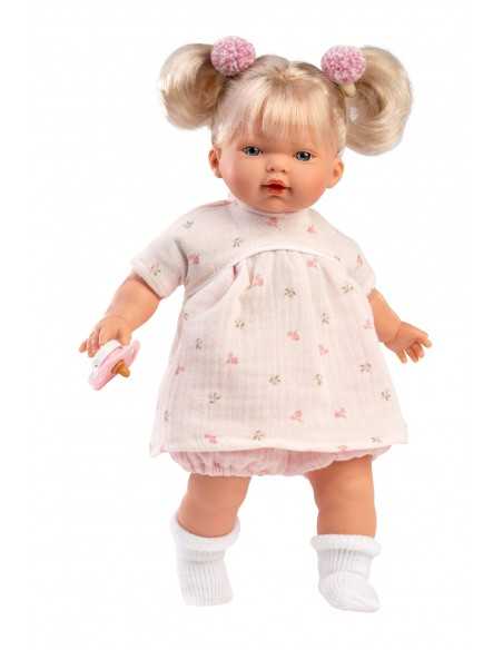 Llorens Dolls Roberta Crying & Talking Doll 33 cm-Blonde Llorens Dolls