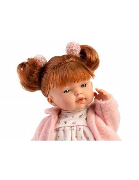 Llorens Dolls Lea Crying & Talking Doll 33 cm-Baby Pink Llorens Dolls