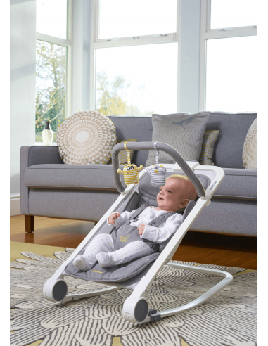 Bababing Rockout 2 Baby Rocker-Grey Marl Bababing Rockout 2 Baby Rocker-Grey Marl