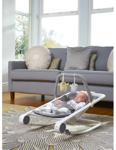 Bababing Rockout 2 Baby Rocker-Grey Marl Bababing Rockout 2 Baby Rocker-Grey Marl