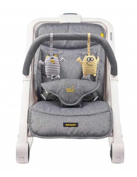 Bababing Rockout 2 Baby Rocker-Grey Marl BabaBing UK