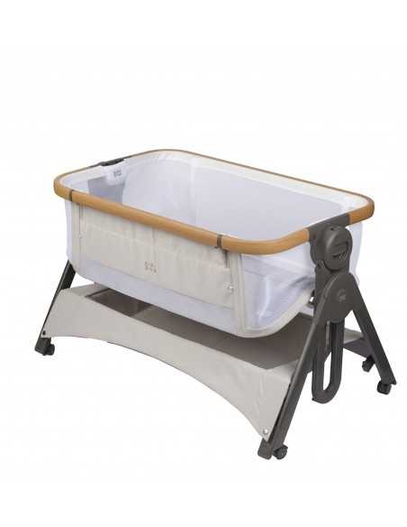 Bababing Bedside Hybrid Next to me Travel Crib-Beige BabaBing UK