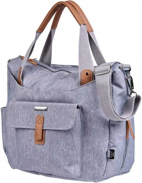 Bababing Roma 2 Changing Bag-Grey Marl BabaBing UK