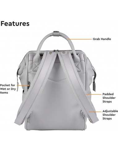 Bababing Mani Vegan Leather Backpack... Bababing Mani Vegan Leather Backpack...