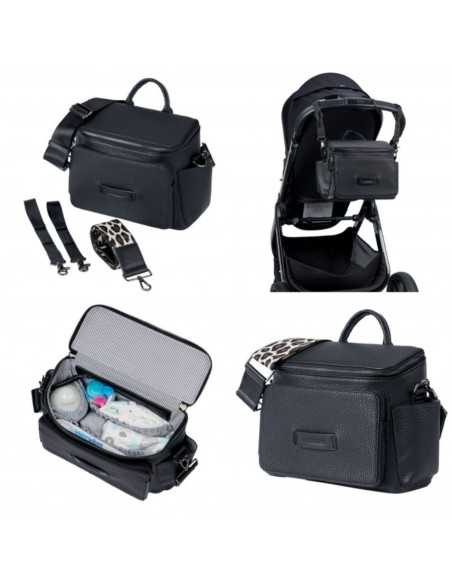 Bababing Isla Daypack-Black Leather BabaBing UK