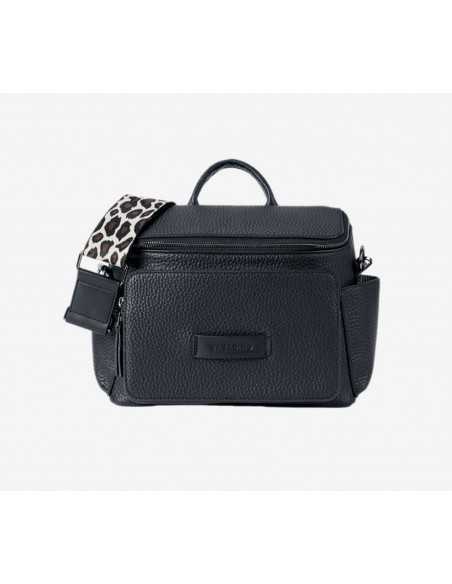 Bababing Isla Daypack-Black Leather BabaBing UK