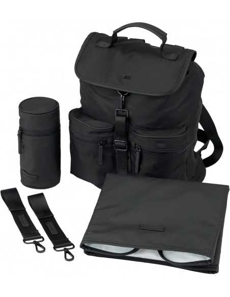Bababing Iris Sustainable Backpack Changing Bag-Black BabaBing UK