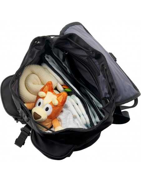Bababing Iris Sustainable Backpack Changing Bag-Black BabaBing UK