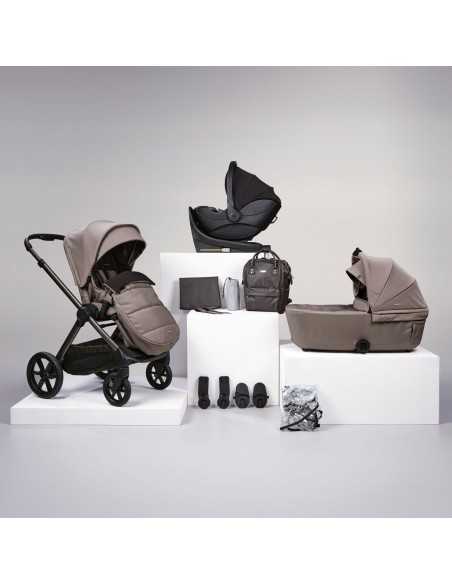 Bababing Raffi MKII 12pc Travel System Bundle Plus Spin Car Seat & Isofix Base-Minky BabaBing UK