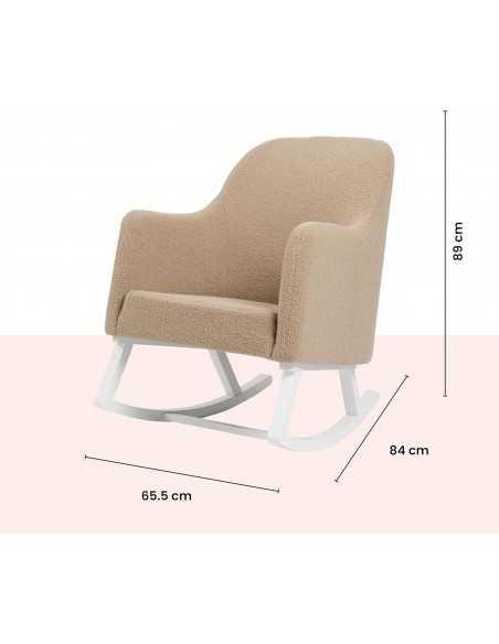 Ickle Bubba Roxby Nursery Chair-Mocha Ickle Bubba