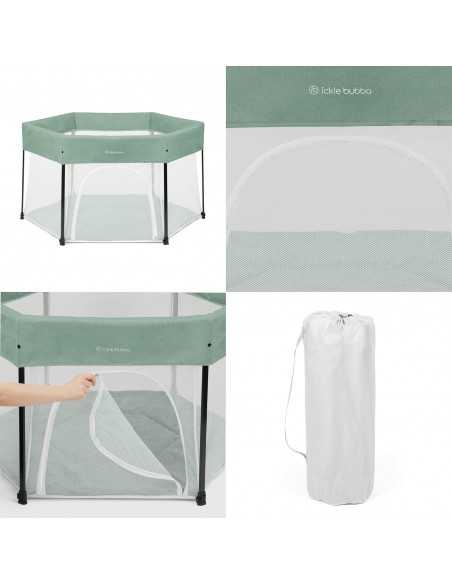Ickle Bubba Fiesta Pop-Up Playpen-Sage Green Ickle Bubba