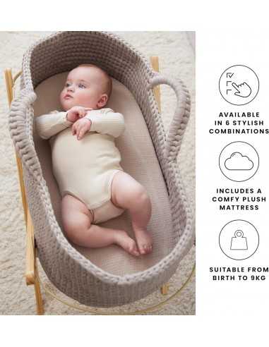 Ickle Bubba Nova Crochet Moses Basket... Ickle Bubba Nova Crochet Moses Basket...