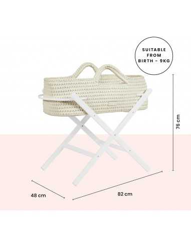 Ickle Bubba Nova Crochet Moses Basket... Ickle Bubba Nova Crochet Moses Basket...