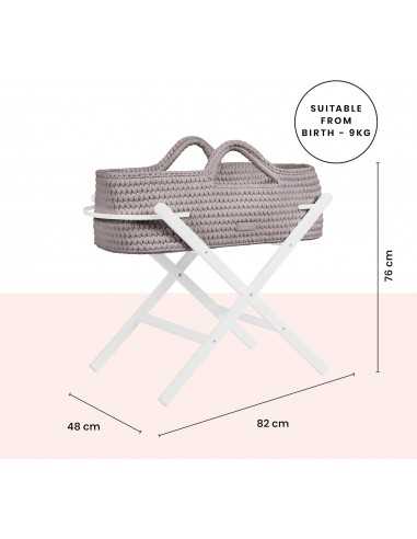 Ickle Bubba Nova Crochet Moses Basket... Ickle Bubba Nova Crochet Moses Basket...