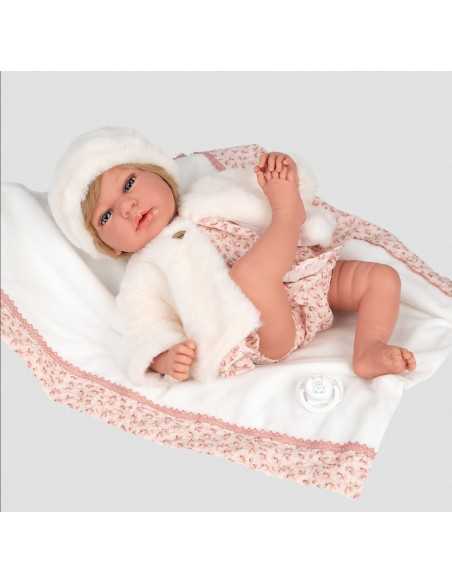 Arias Toys Alda Elegance Doll 40m (WEIGHTED DOLL)-Pink Arias Toys