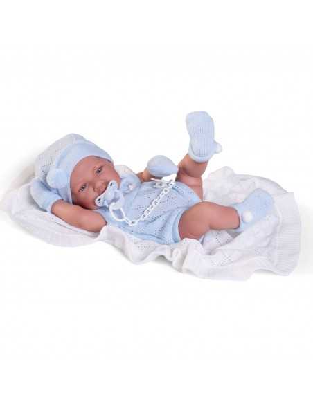 Muncas Antonio Juan Newborn Baby Boy 42cm-Blue Roma