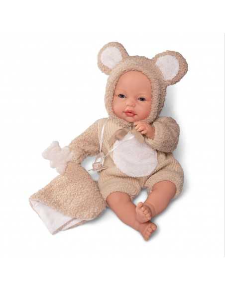 Muncas Antonio Juan Cries with Dummy 37cm-Brown Roma