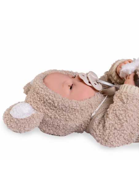 Muncas Antonio Juan Cries with Dummy 37cm-Brown Roma