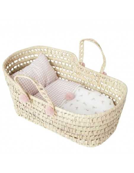 Antonio Juan Dolls Palm Moses Basket-Floral Roma