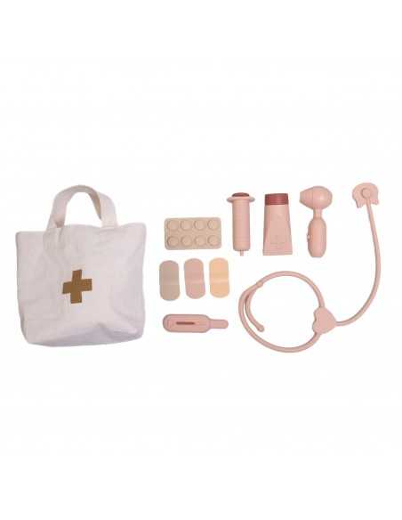 Muncas Antonio Juan Newborn Lua with Doctor Set 42cm-Cream Roma