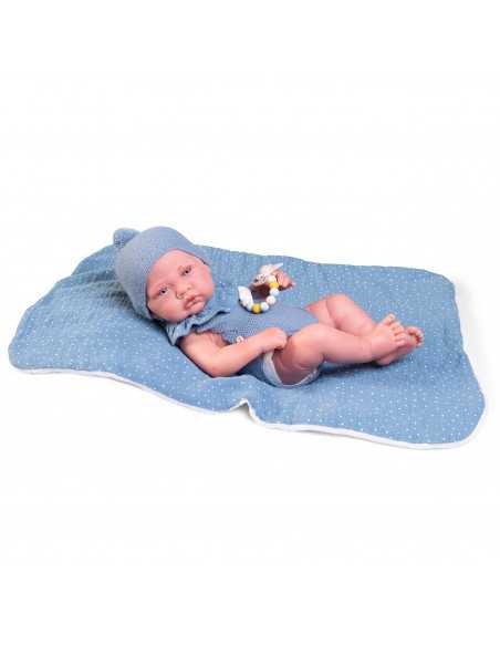 Muncas Antonio Juan Toneta Little Words with Sleeping Bag 33cm-Blue Roma