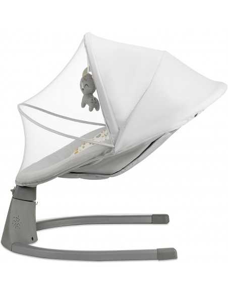 Kinderkraft Electric Rocker Bouncer 2in1 LUMI 2-Light Grey BS kinderkraft