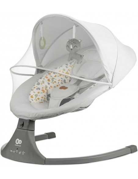 Kinderkraft Electric Rocker Bouncer 2in1 LUMI 2-Light Grey BS kinderkraft