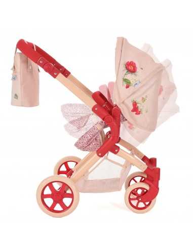 Roma RHS Single Dolls Pram-Flora... Roma RHS Single Dolls Pram-Flora...