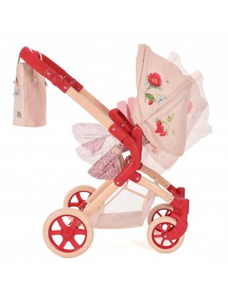 Roma RHS Single Dolls Pram-Flora Collection Roma
