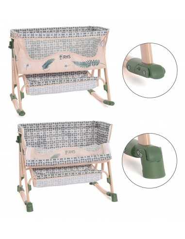 Roma RHS Bedside Crib-Fern Collection