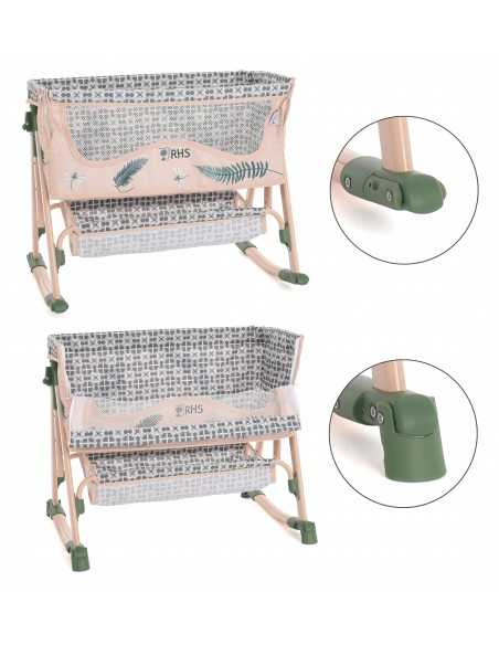 Roma RHS Bedside Crib-Fern Collection Roma