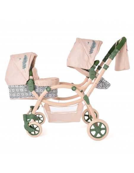 Roma RHS Twin Dolls Pram-Fern Collection Roma