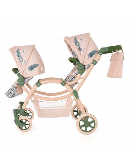 Roma RHS Twin Dolls Pram-Fern Collection Roma