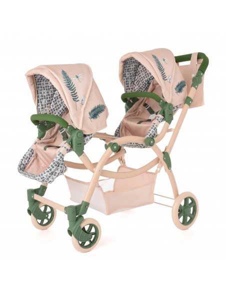 Roma RHS Twin Dolls Pram-Fern Collection Roma